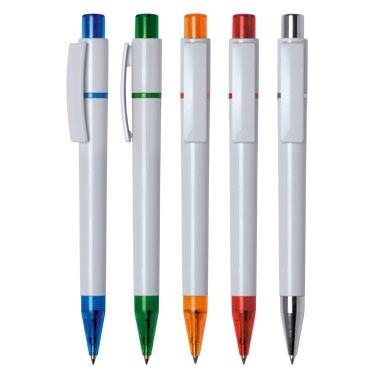 Logo trade promotional items image of: POLARIS Plastic pen