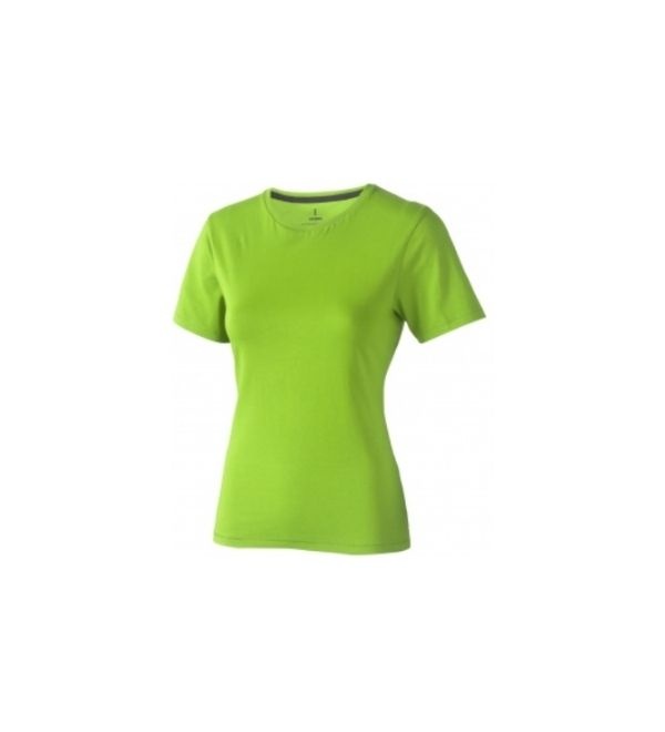 Logo trade advertising product photo of: Nanaimo short sleeve ladies T-shirt, light green