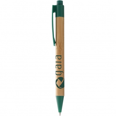 Logotrade promotional giveaways photo of: Borneo ballpoint pen, green