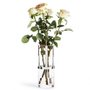 Logo trade corporate gift photo of: Hold lantern & vase, silver