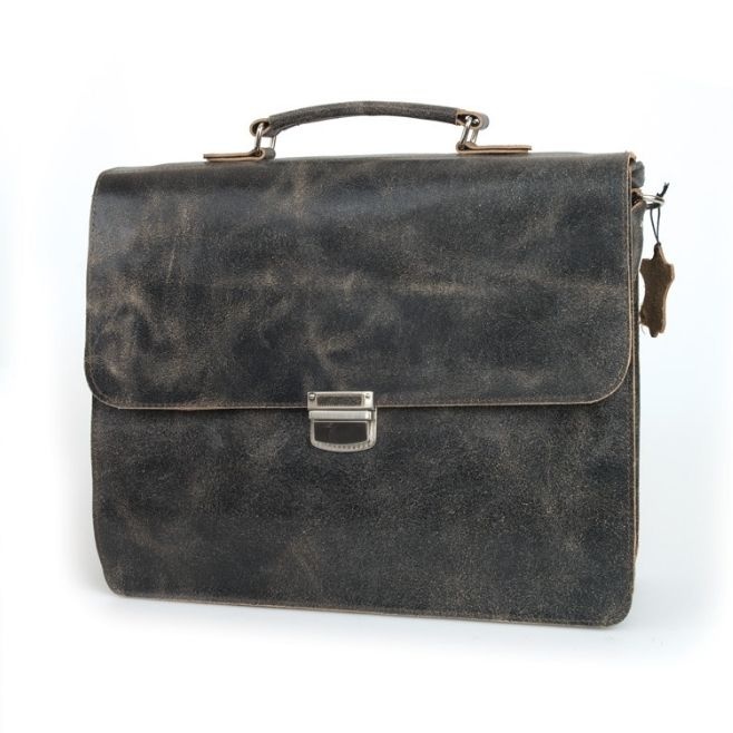 Logotrade promotional item image of: Vintage leather briefcase