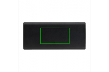 Logotrade promotional product image of: Aluminum 18W 10.000 mAh PD Powerbank, black