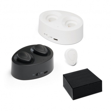 Logo trade advertising products picture of: Wireless earphones CHARGAFF, black