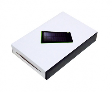 Logotrade corporate gift picture of: Powerbank, Helios, black-green