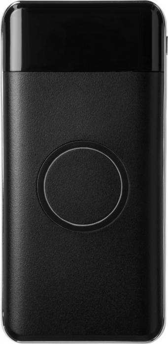 Logotrade promotional product image of: Constant 10000MAH Wireless Power Bank with LED, black