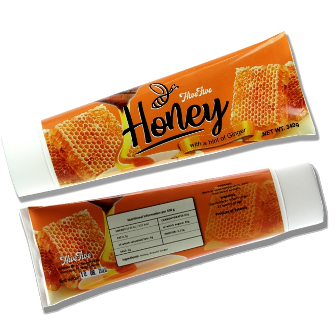 Logo trade promotional products picture of: Custom Honey Squeezy Tube, 340 g