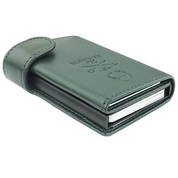 Logo trade promotional products picture of: RFID card holder Oxford, green