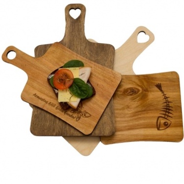 Logotrade promotional giveaway image of: Wooden sandwitch tray, beige