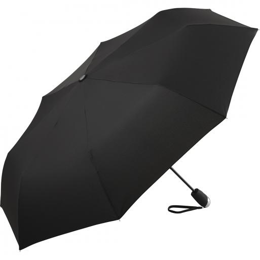 Logo trade promotional items image of: AOC oversize mini umbrella FARE®-Steel, black