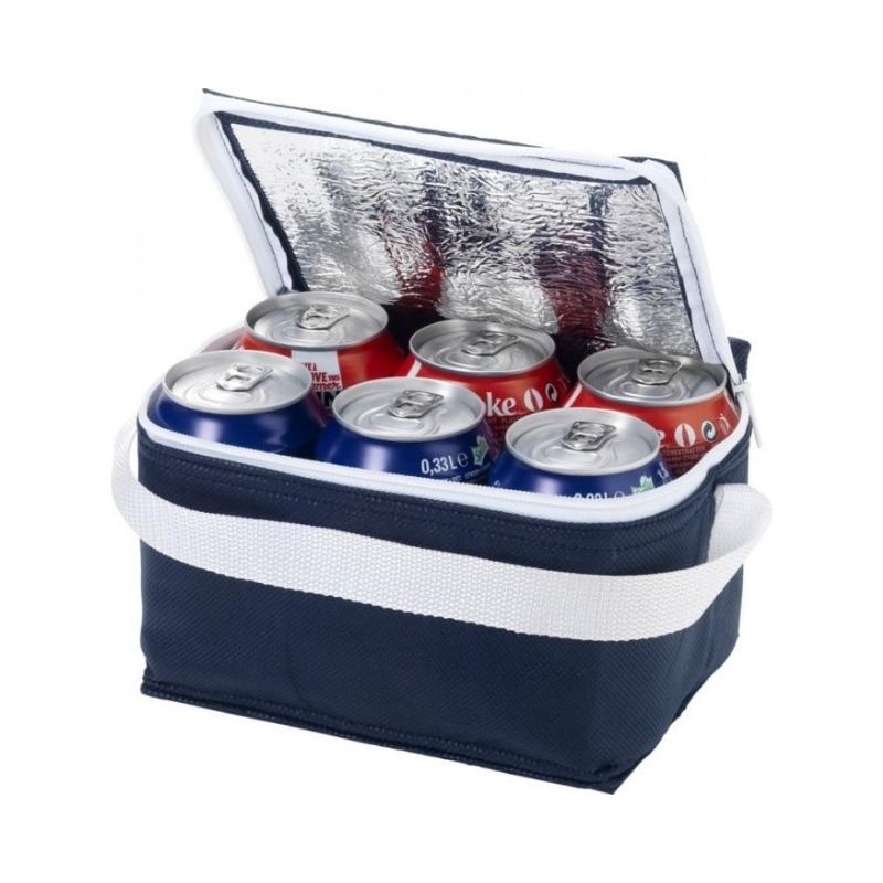 Logotrade promotional items photo of: Spectrum 6-can cooler bag, navy