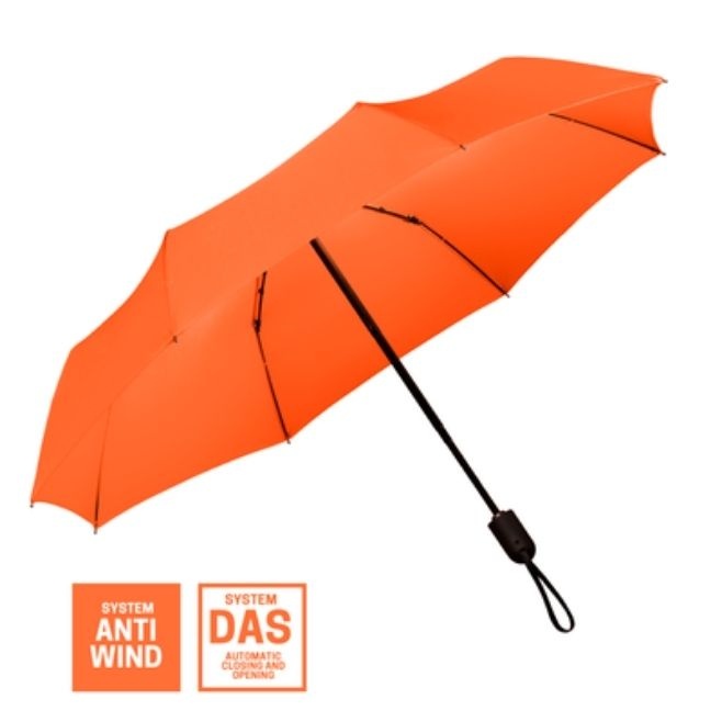 Logotrade promotional gifts photo of: Full automatic umbrella Cambridge, orange