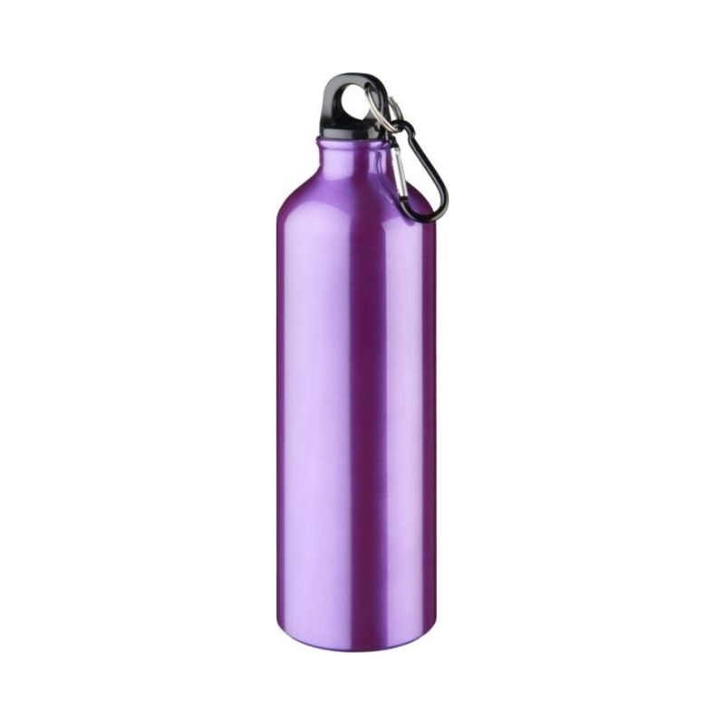 Logotrade advertising product image of: Pacific bottle with carabiner, purple