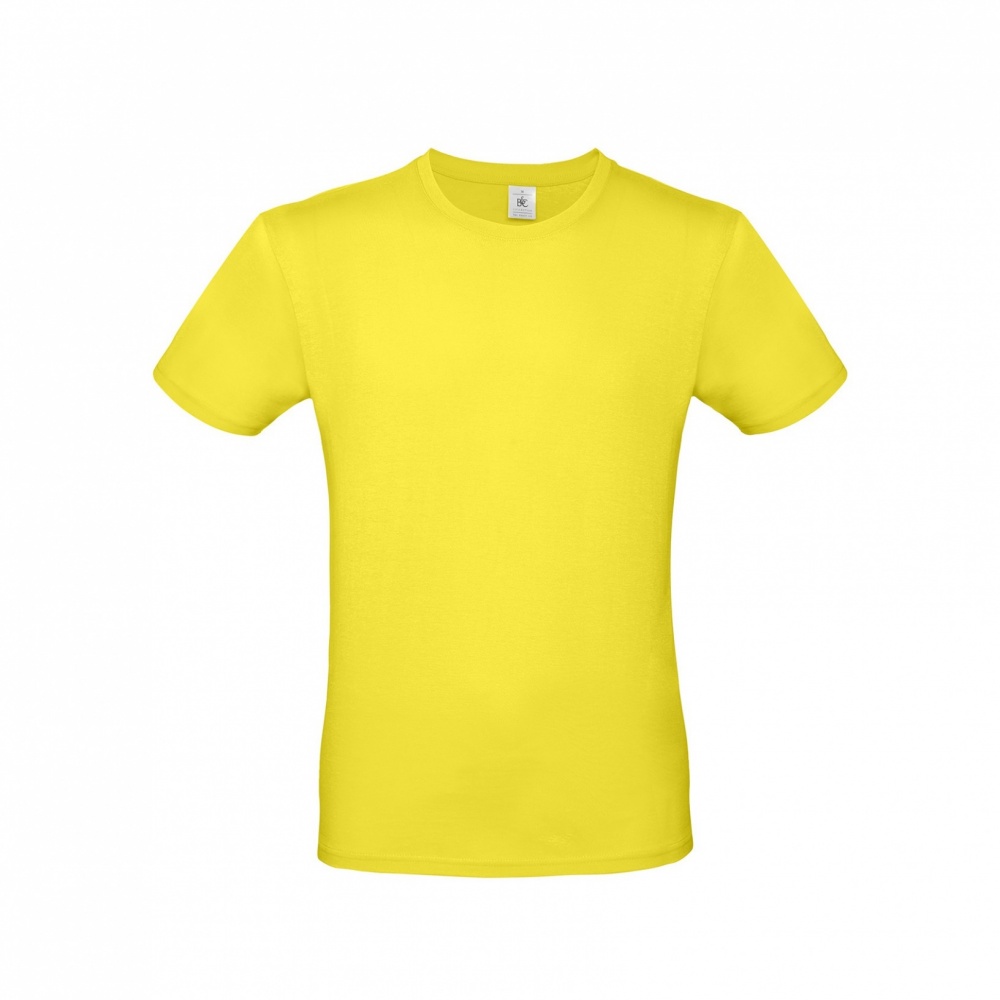 Logotrade business gift image of: T-shirt B&C #E150, lemon yellow