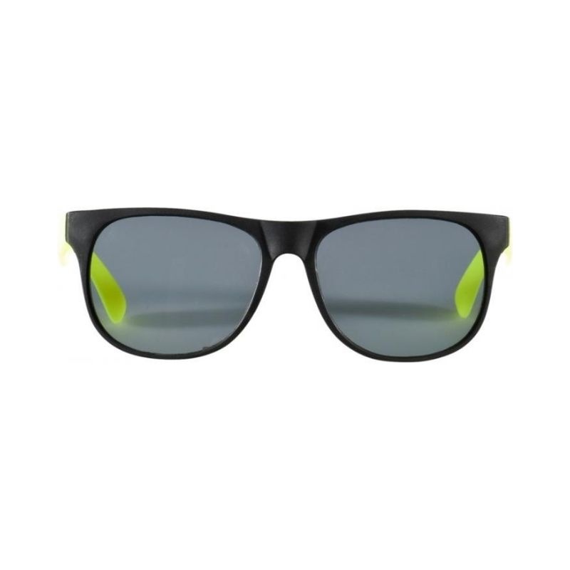 Logo trade advertising product photo of: Retro sunglasses, neon yellow