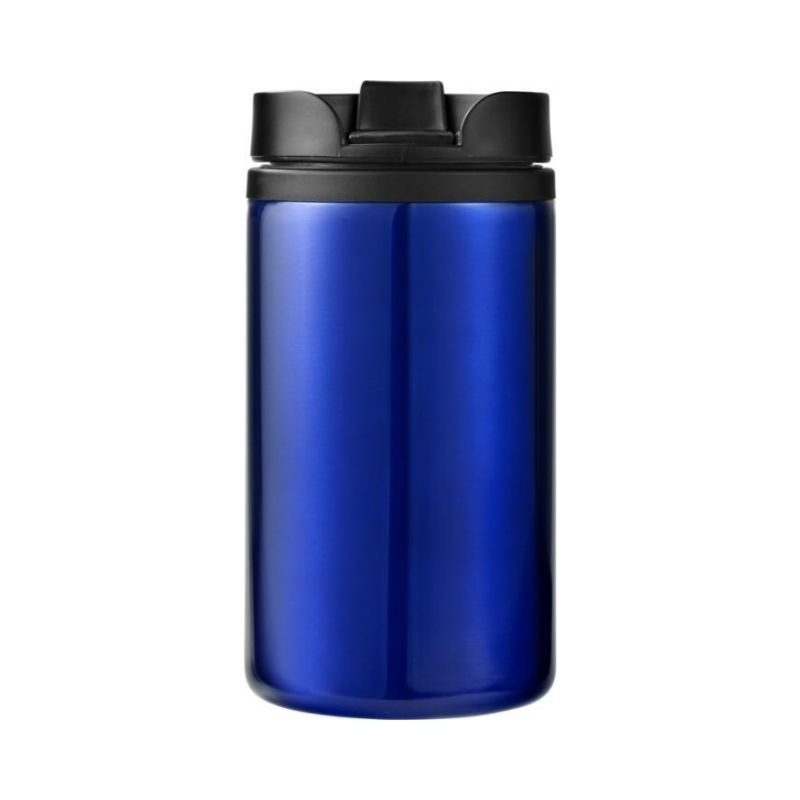 Logo trade promotional giveaway photo of: Mojave insulating tumbler, blue