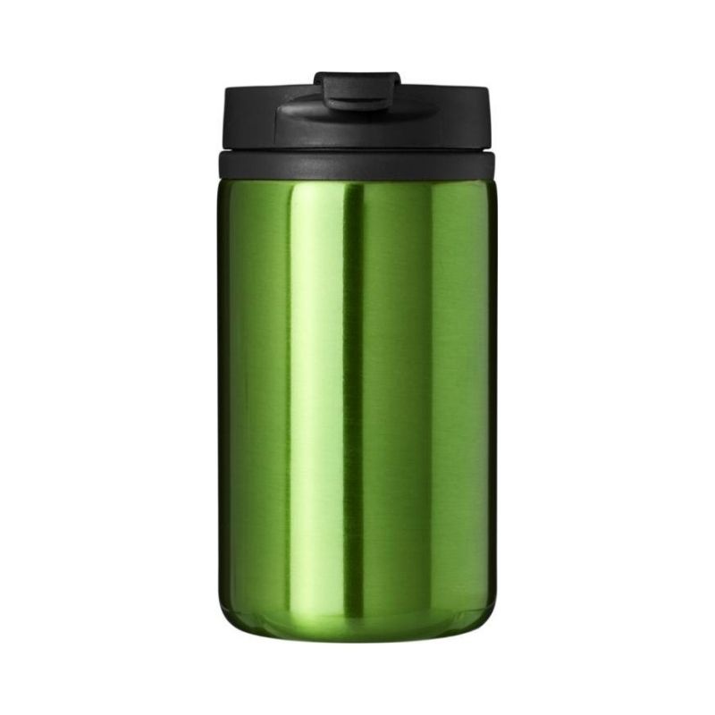 Logo trade promotional giveaways image of: Mojave 300 ml insulated tumber, lime green