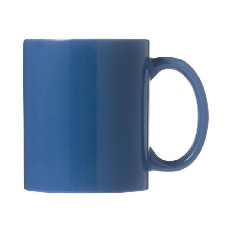 Logotrade promotional giveaways photo of: Santos ceramic mug, blue