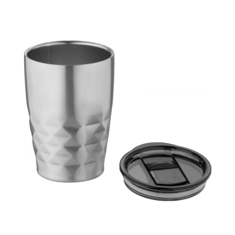 Logotrade promotional merchandise photo of: Geo insulated tumbler, silver