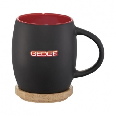 Logo trade advertising products picture of: Hearth ceramic mug, red