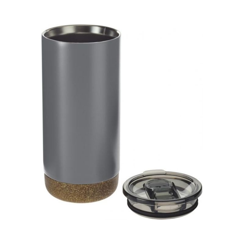 Logotrade promotional products photo of: Valhalla copper vacuum tumbler, gray