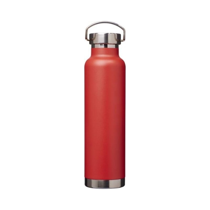 Logotrade corporate gifts photo of: Thor Copper Vacuum Insulated Bottle, red