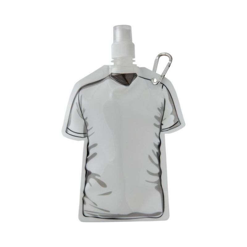 Logo trade business gifts image of: Goal football jersey water bag, white