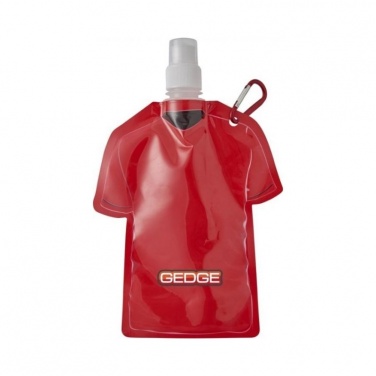 Logo trade corporate gift photo of: Goal football jersey water bag, red