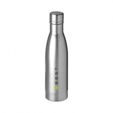 Logo trade promotional items image of: Vasa copper vacuum insulated bottle, silver