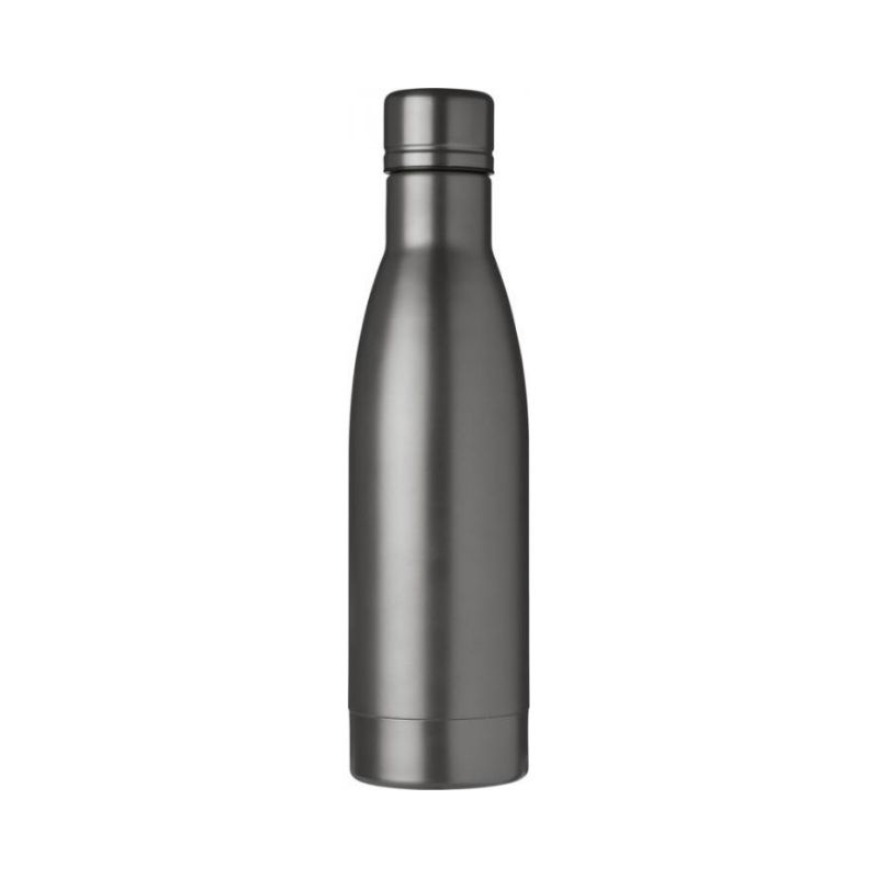 Logo trade promotional merchandise photo of: Vasa copper vacuum insulated bottle, titanium