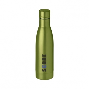 Logo trade promotional products picture of: Vasa copper vacuum insulated bottle, lime green