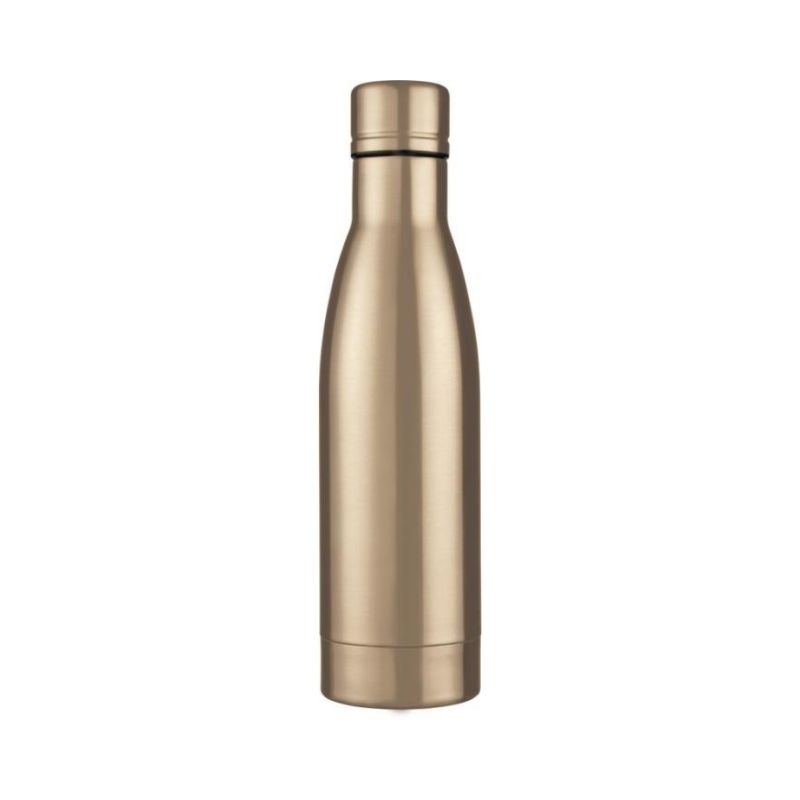 Logo trade promotional gifts image of: Vasa copper vacuum insulated bottle, rose gold