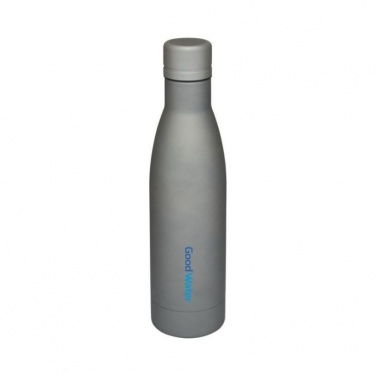 Logo trade promotional products picture of: Vasa copper vacuum insulated bottle, grey