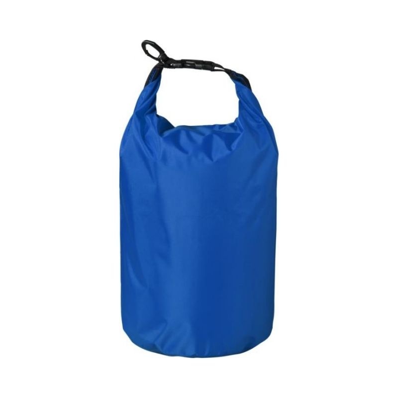 Logotrade promotional gift picture of: Survivor roll-down waterproof outdoor bag 5 l, blue