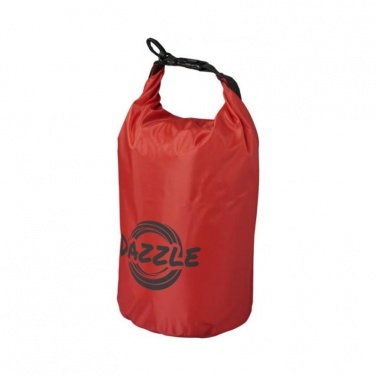 Logo trade promotional gifts picture of: Survivor roll-down waterproof outdoor bag 5 l, red