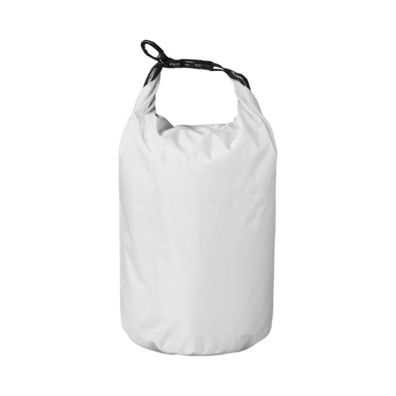 Logo trade promotional items picture of: Survivor roll-down waterproof outdoor bag 5 l, white