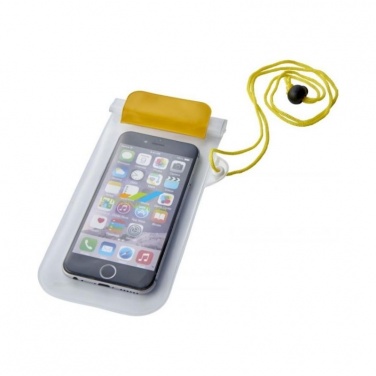 Logo trade promotional gift photo of: Mambo waterproof storage pouch, yellow