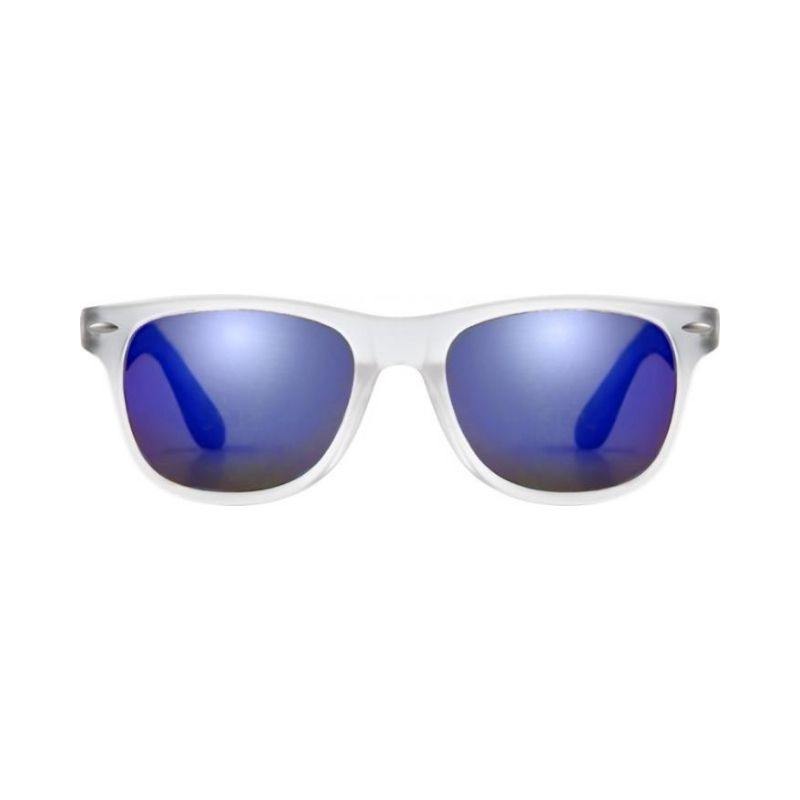 Logo trade promotional product photo of: Sun Ray Mirror sunglasses, navy