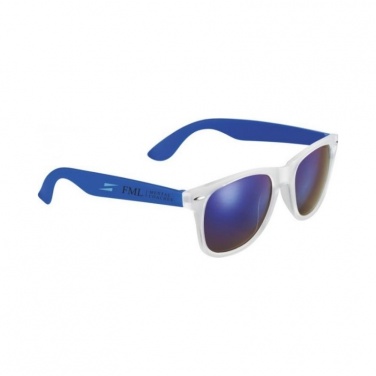 Logo trade promotional items picture of: Sun Ray Mirror sunglasses, royal blue