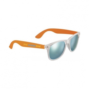 Logotrade business gift image of: Sun Ray Mirror sunglasses, orange