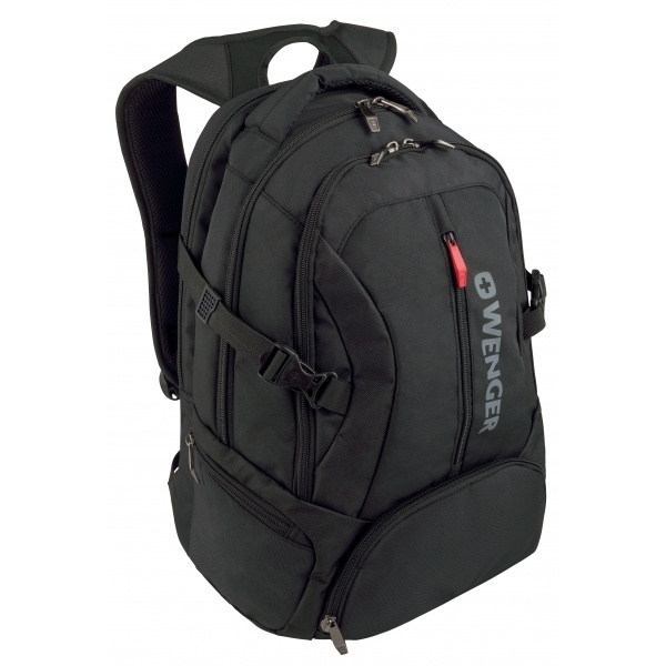 Logo trade promotional giveaways image of: TRANSIT 16` computer backpack 64014010  color black