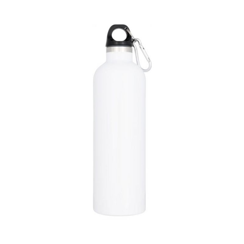 Logotrade corporate gift image of: Atlantic vacuum insulated bottle, white