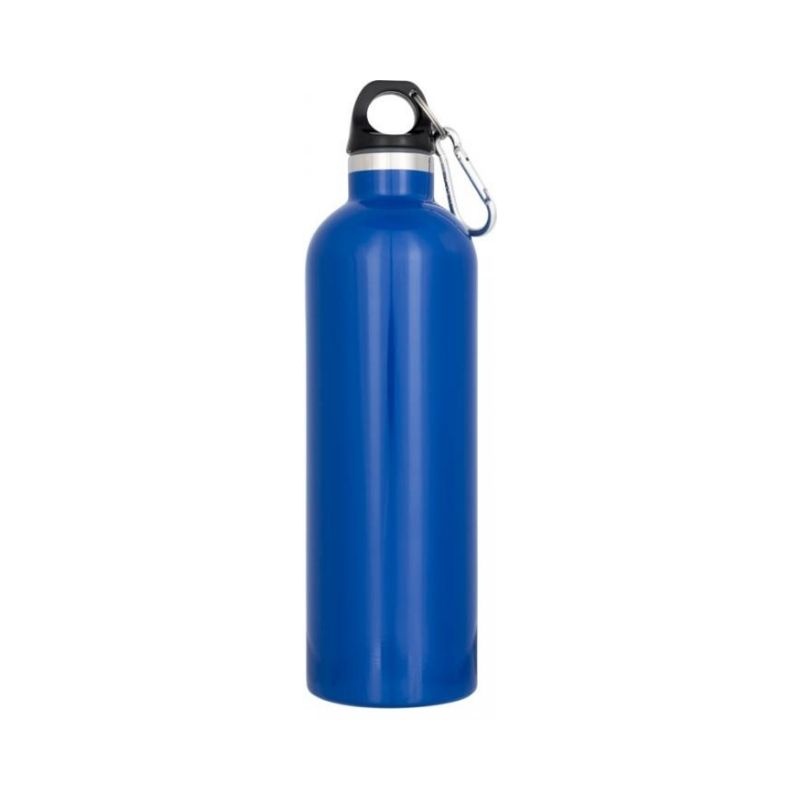 Logo trade promotional gifts picture of: Atlantic vacuum insulated bottle, blue