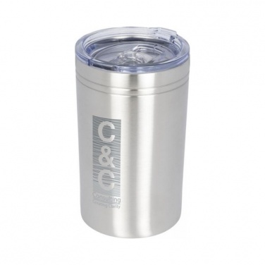 Logotrade business gift image of: Pika vacuum tumbler, silver