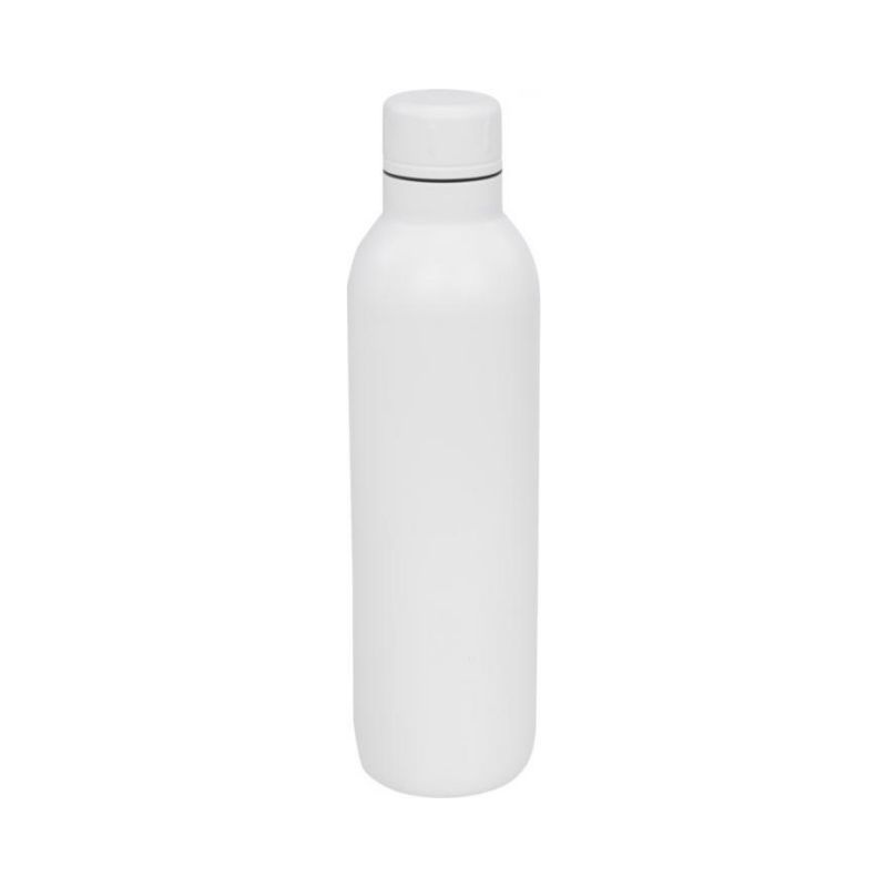 Logotrade promotional product picture of: Thor copper vacuum insulated sport bottle, white