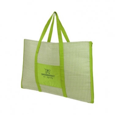 Logotrade promotional products photo of: Bonbini foldable beach tote and mat, lime