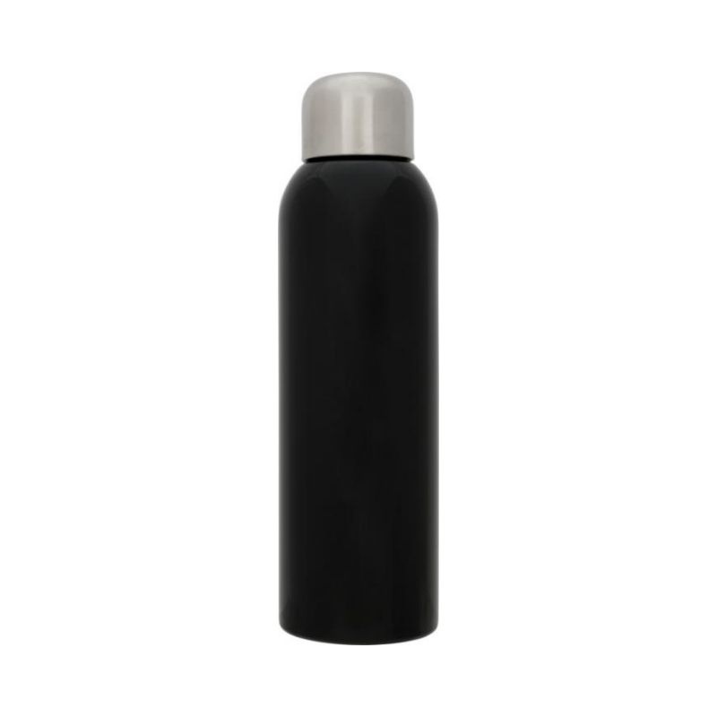 Logotrade promotional merchandise picture of: Guzzle 820 ml sport bottle, black