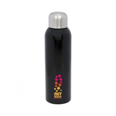 Logotrade promotional item image of: Guzzle 820 ml sport bottle, black