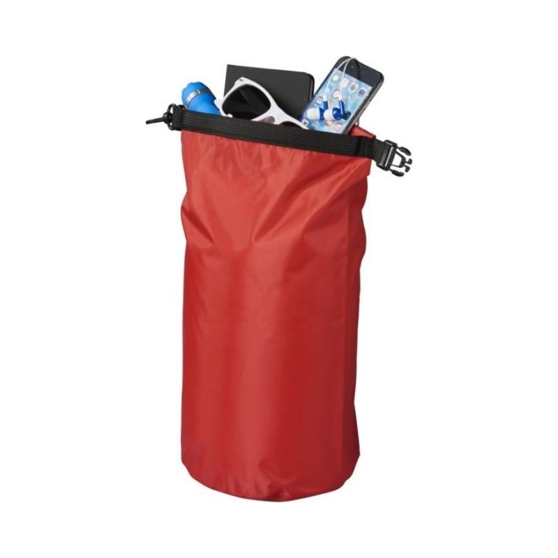 Logo trade promotional merchandise photo of: Camper 10 L waterproof outdoor bag, red