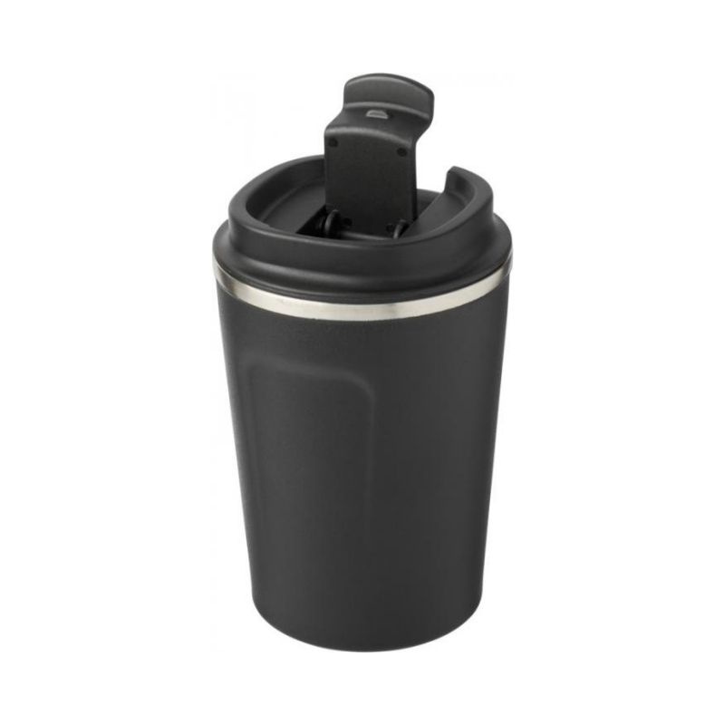 Logo trade promotional items picture of: Thor 360 ml leak-proof copper vacuum tumbler, black