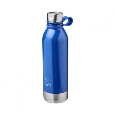 Logo trade promotional items picture of: Perth 740 ml stainless steel sport bottle, blue